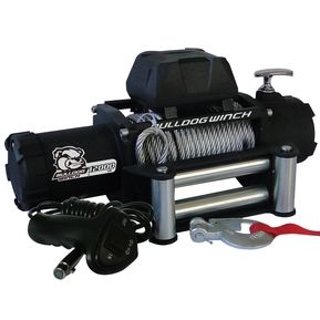 Bulldog Winch 10046 - 12000 lbs Winch With Synthetic Rope / Kit