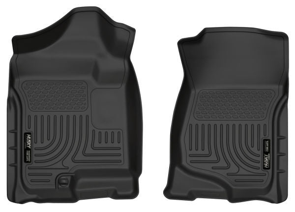 Husky Liners® • 18201 • WeatherBeater • Floor Liners • Black • Front • Cadillac Escalade 2007-2014