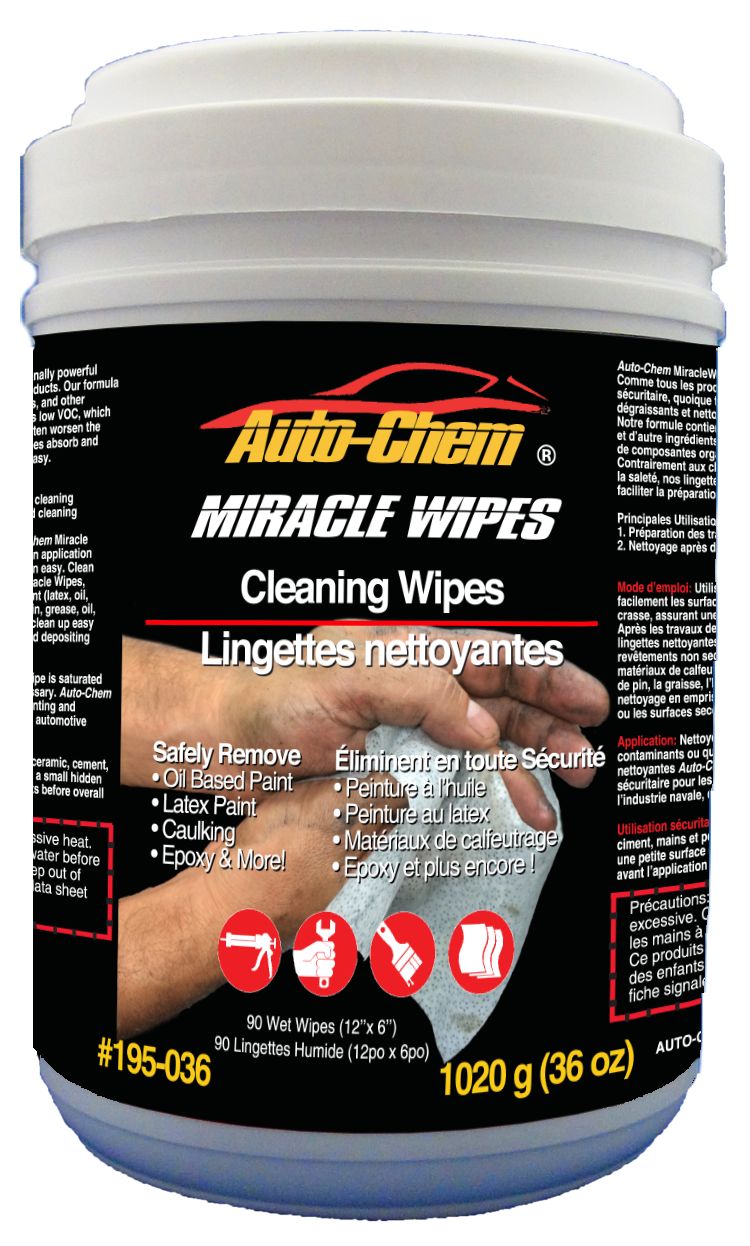 MIRACLE WIPES Cleaning Wipes