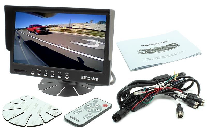 Rostra 250-8222 - RearSight Systems Featuring 7" LCD Monitor