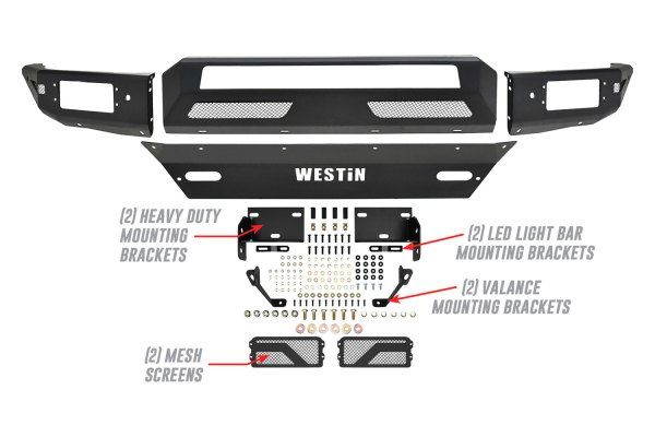 Westin 58-41005 - Pro-Mod Front Bumper for Chevrolet Silverado 1500 16-18 & Silverado 1500 LD 19