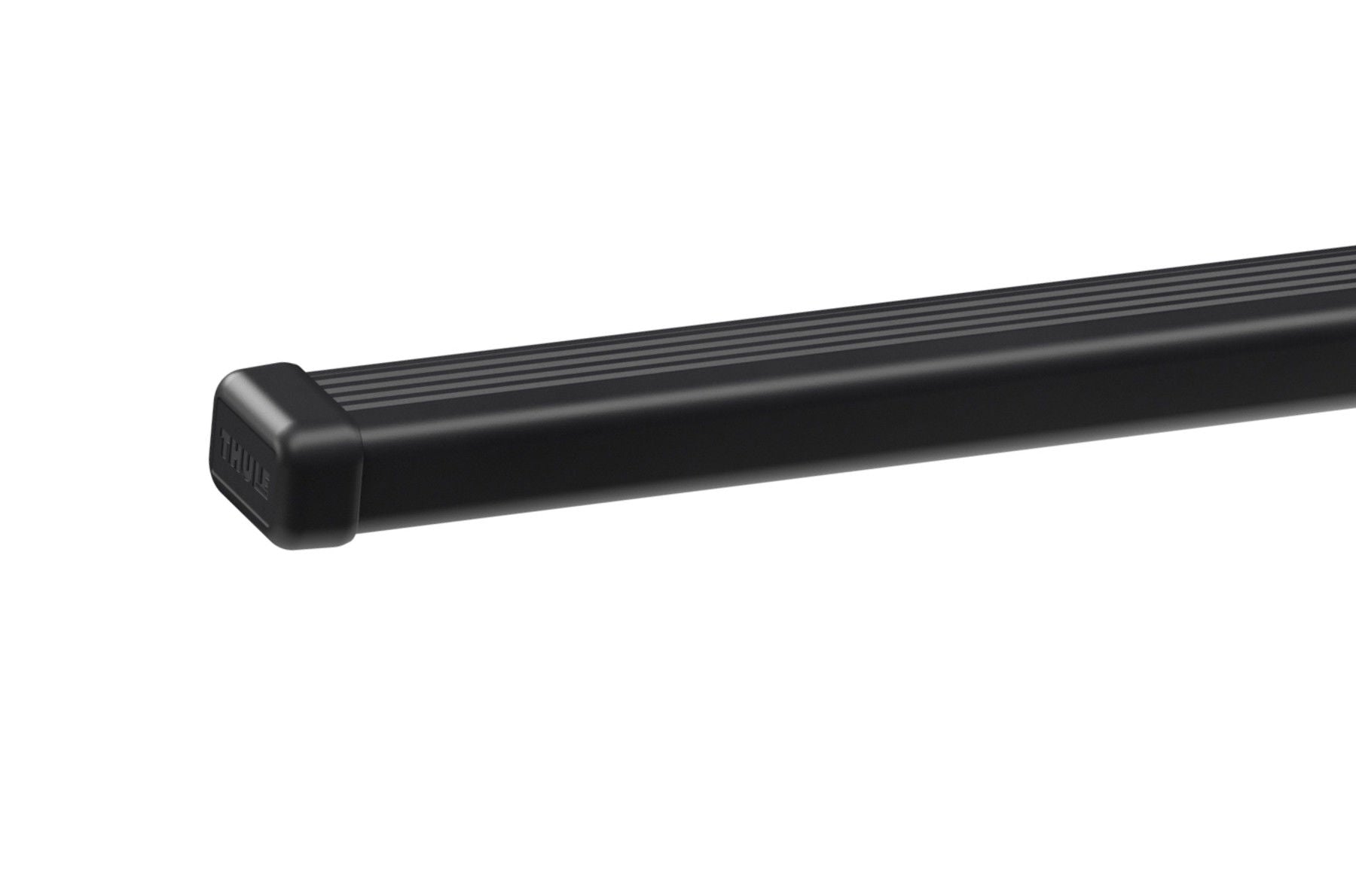 Thule 712300 - (2) Black Evo SquareBar Roof Bars (127 cm / 50")