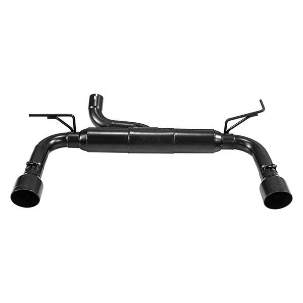 Flowmaster 817752 - Outlaw™ 409 SS Axle-Back Exhaust System with Split Rear Exit for Jeep Wrangler 12-18