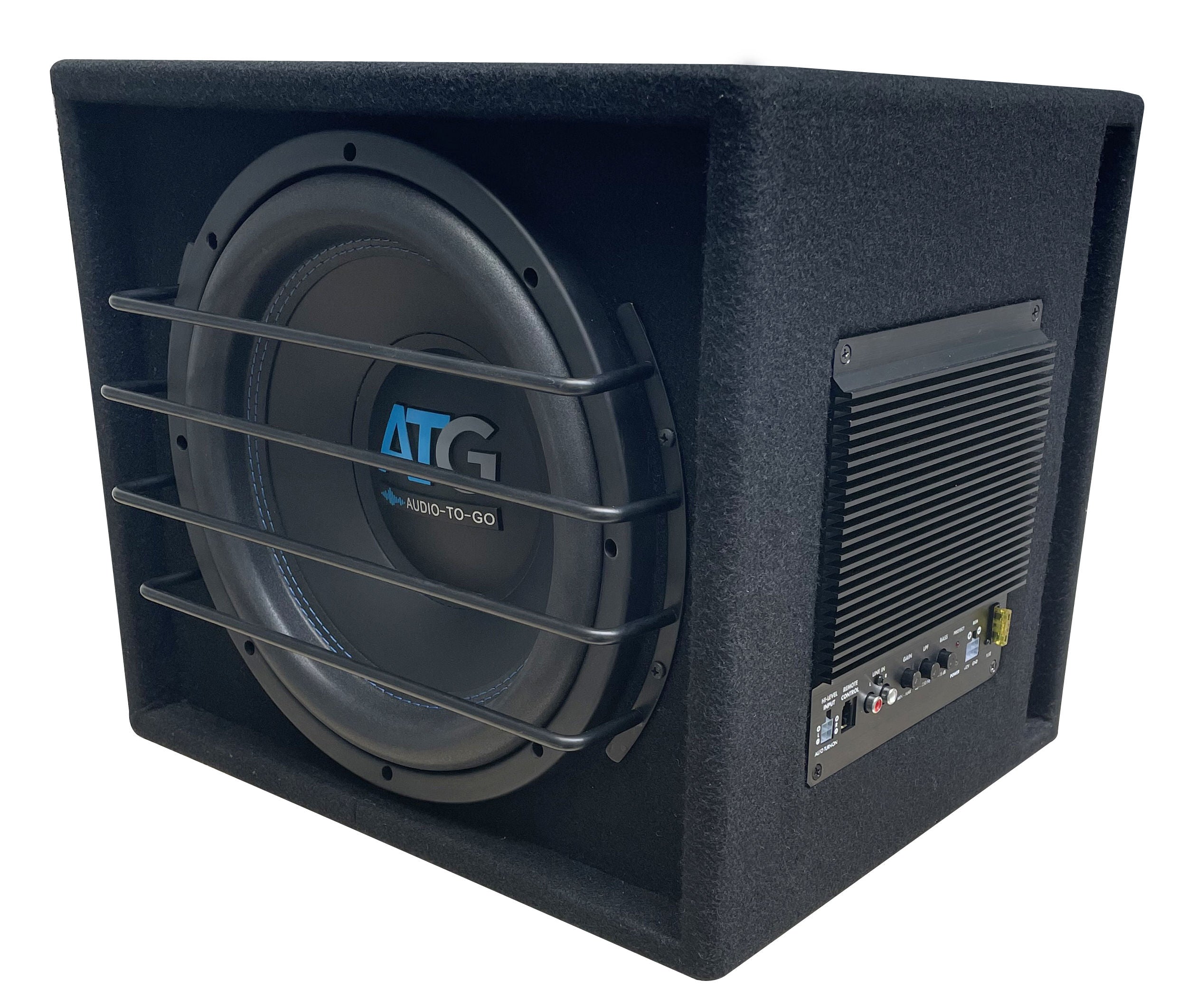 ATG ATG112LBX-A - ATG Audio Single 12" 250w Powered Loaded Slot Ported Enclosure