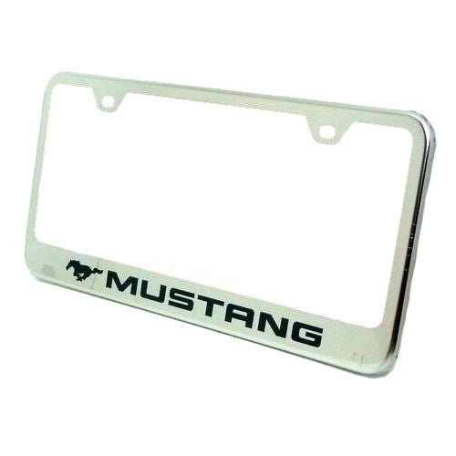 LICENSE PLATE COVER STAINLESS