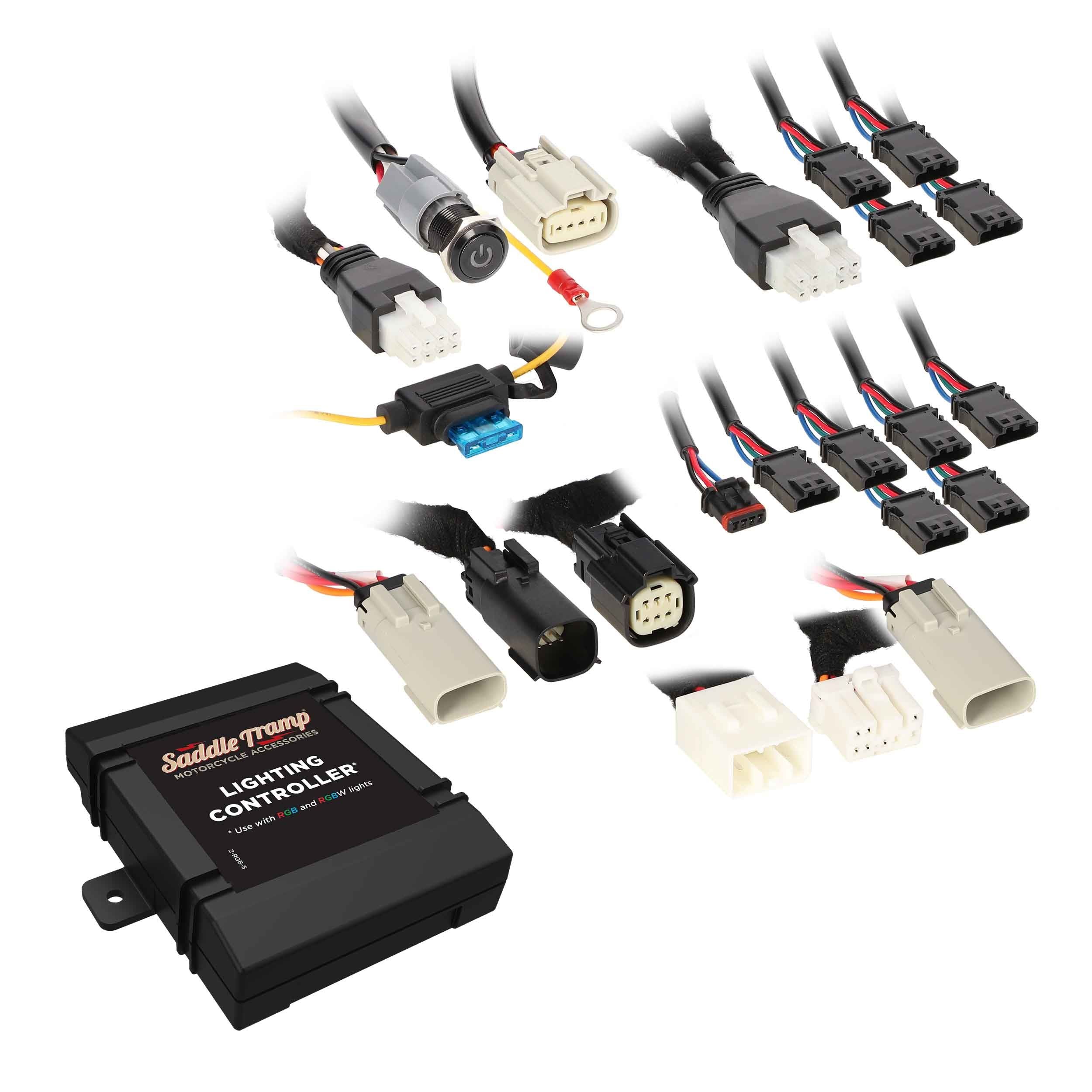 Saddle Tramp BC-RGB-K1 - RGB 12-LED Strip Kit with Controller