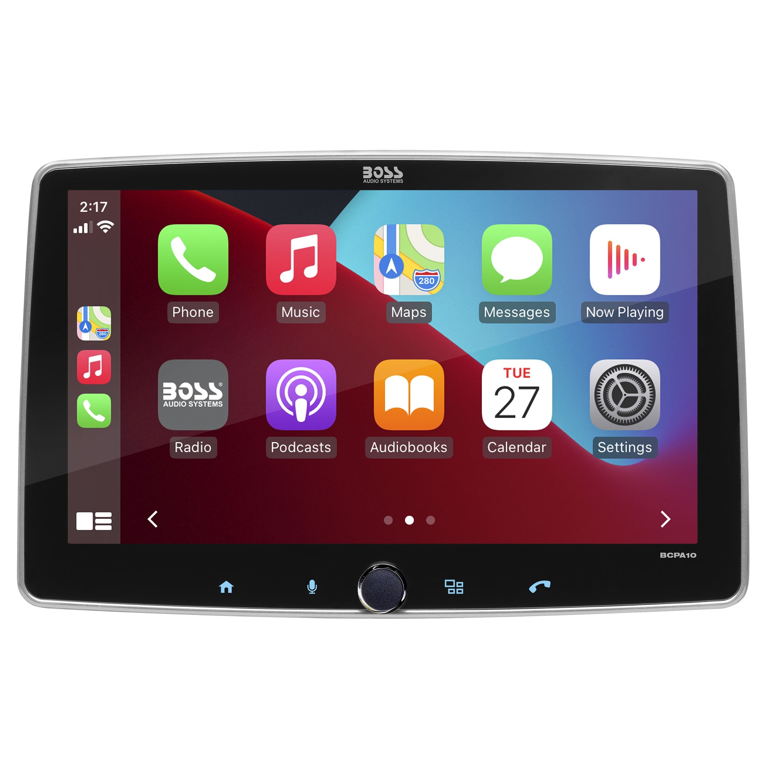Boss BCPA10 - Multimedia Player (no CD/DVD) 10.1" Touchscreen, single Din