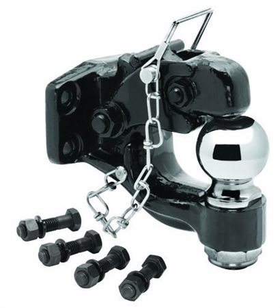 Draw Tite 6301220 - Pintle Hook & Ball Combination - Bolt-On - 16,000 lbs GTW