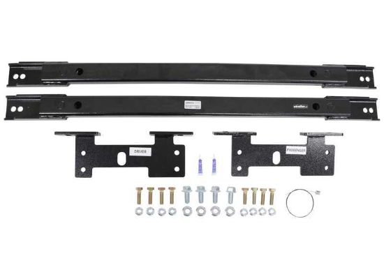 Demco 8551011 - Underbed Rail and Installation Kit for Demco Hijacker UMS 5th Wheel and Gooseneck Trailer Hitches Chevy Silverado/Sierra 1500 5'6"’ & 6'6" 2019