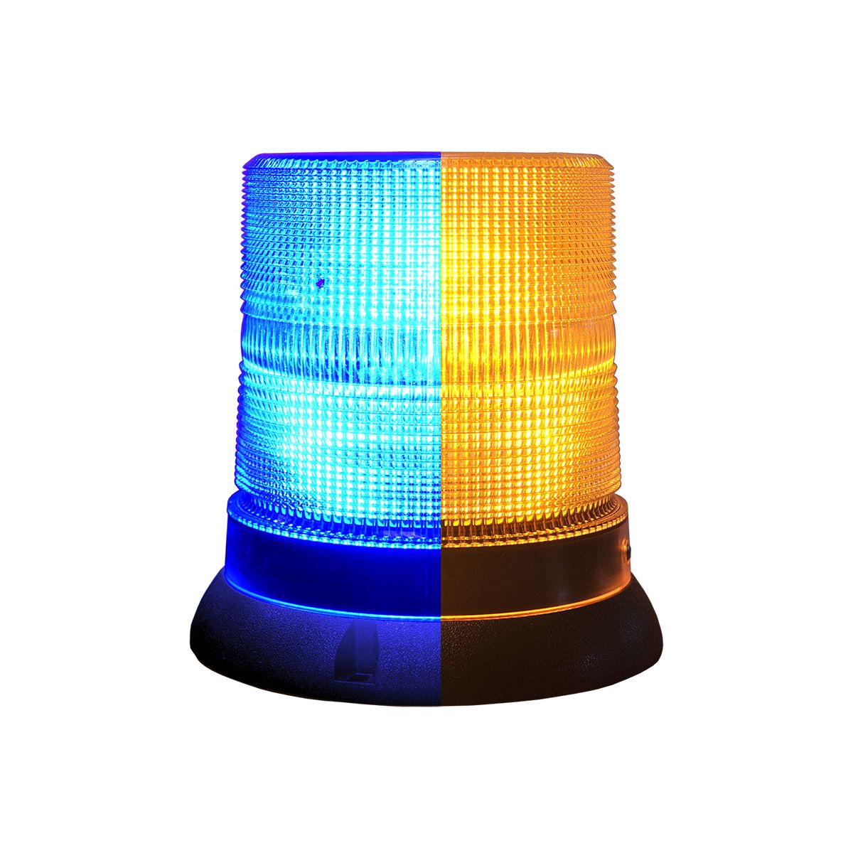 SPT E-728AB - 3-In-1 6.75" LED Beacon Amber/Blue