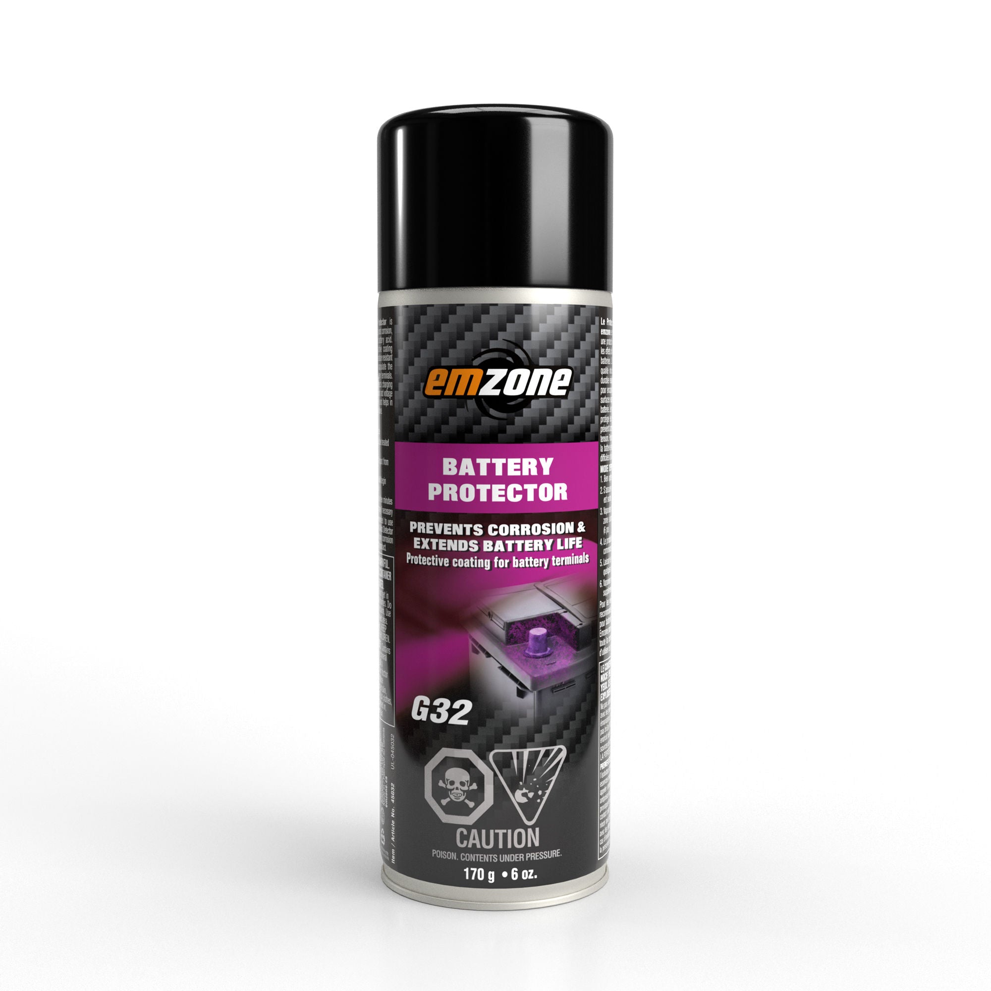 Emzone EM45032 - Battery Protector Spray 6 oz (pack of 12)