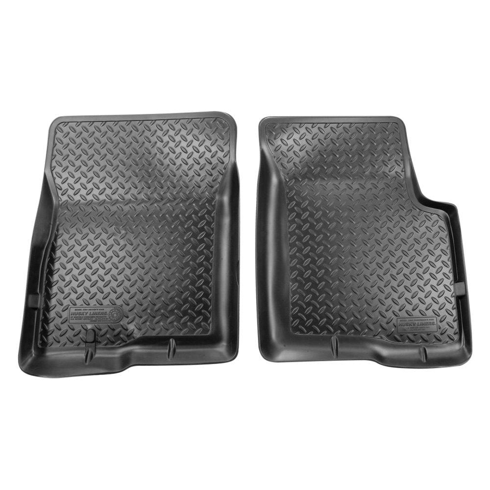 Husky Liners® • 30031 • Classic Style • Floor Liners • Black • First Row