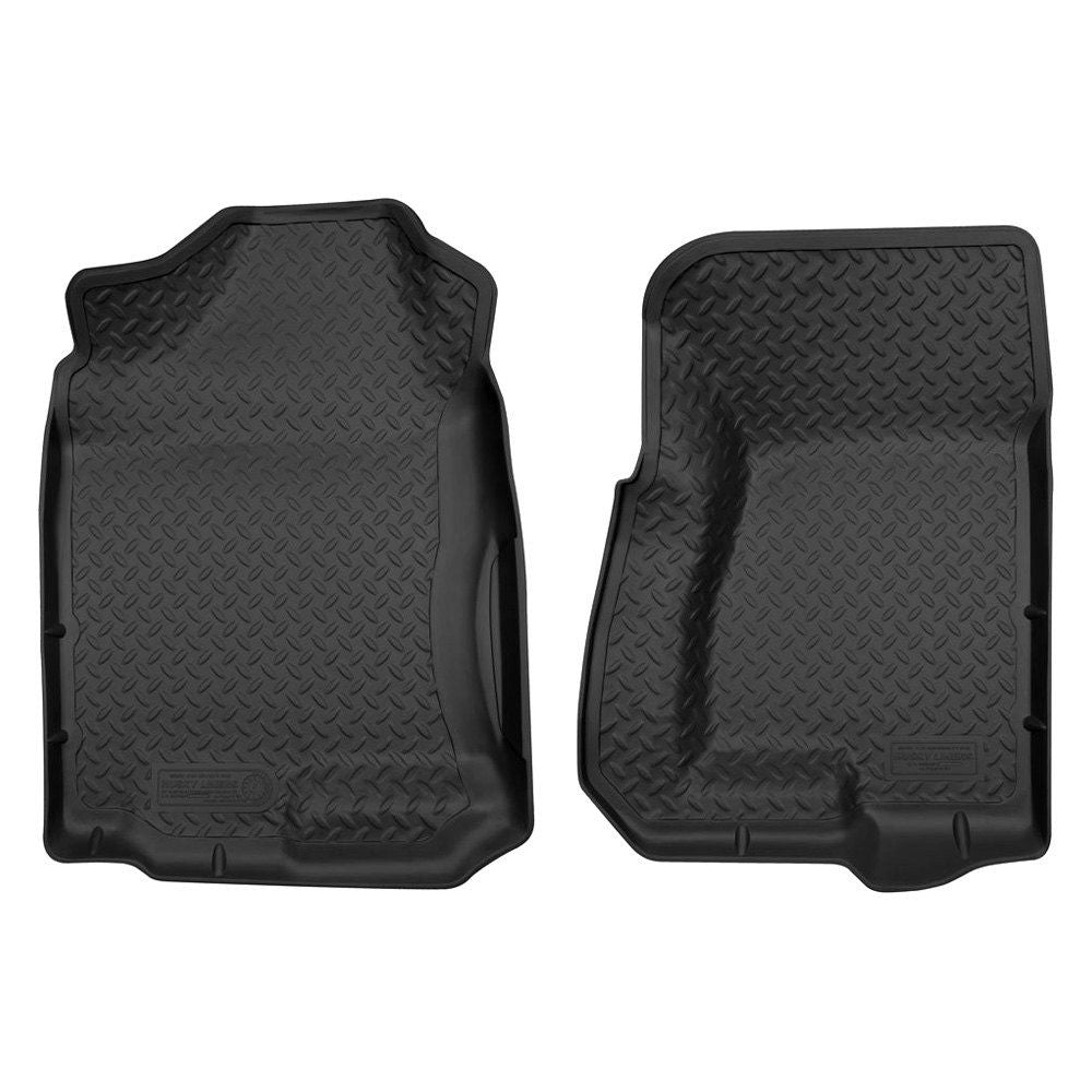 Husky Liners® • 31301 • Classic Style • Floor Liners • Black • First Row