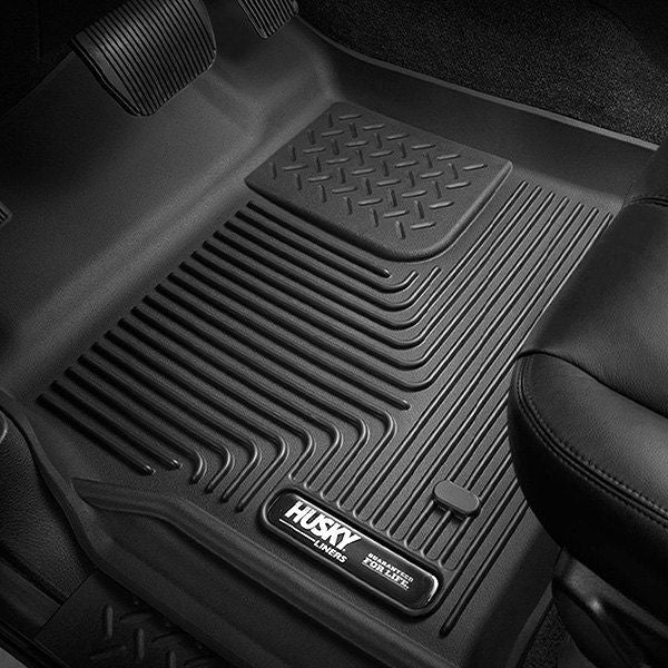 Husky Liners® • 52971 • X-Act Contour • Floor Liners • Black • First Row • Honda Odyssey 18-22
