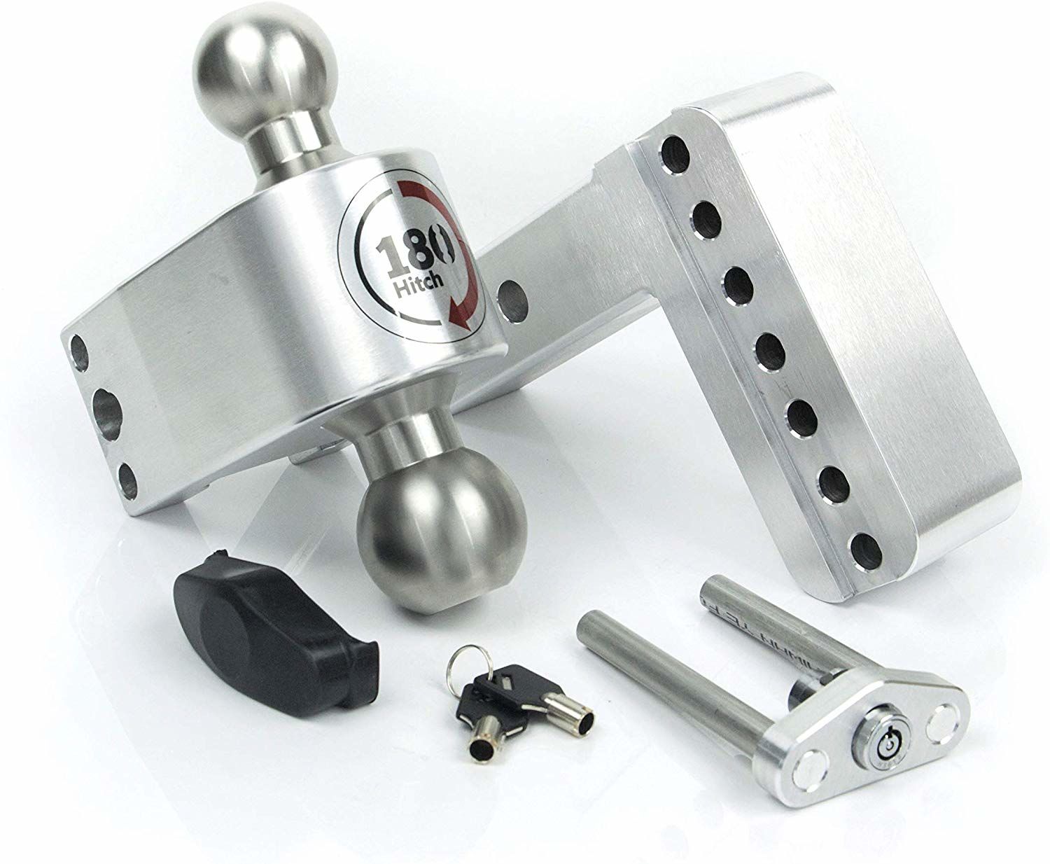 Weigh Safe LTB4-2 - Turnover Ball 4" Drop Hitch with 2" Shank