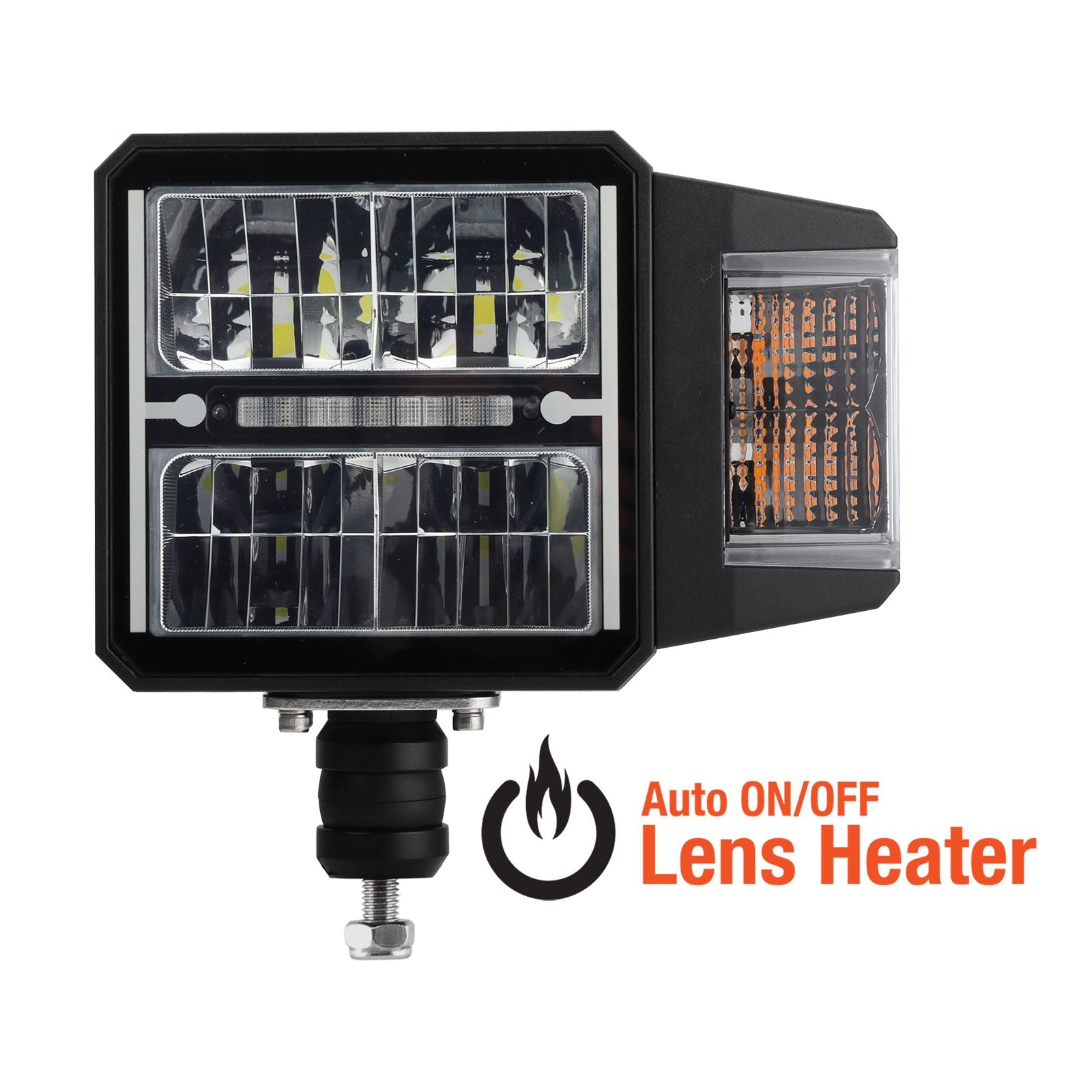 Unibond LWP6800H - Heated Lens LED Snow Plow Light With AUTO ON/OFF Temperature Sensor