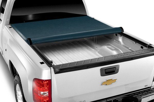 Truxedo® • 564001 • Lo Pro QT® • Soft Roll Up Tonneau Cover • Toyota Tundra 22 5'7" with Deck Rail System