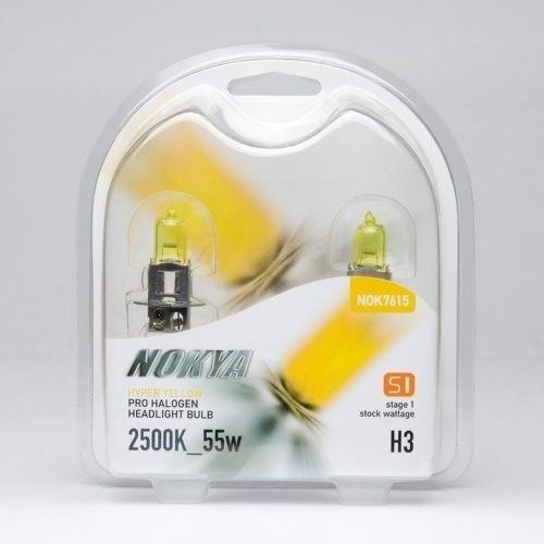 Nokya NOK7615 H3 Yellow Halogen Kit 55w (2)
