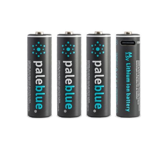 (4) AA USB Rechargeable Smart Batteries with 4 in 1 charging cable