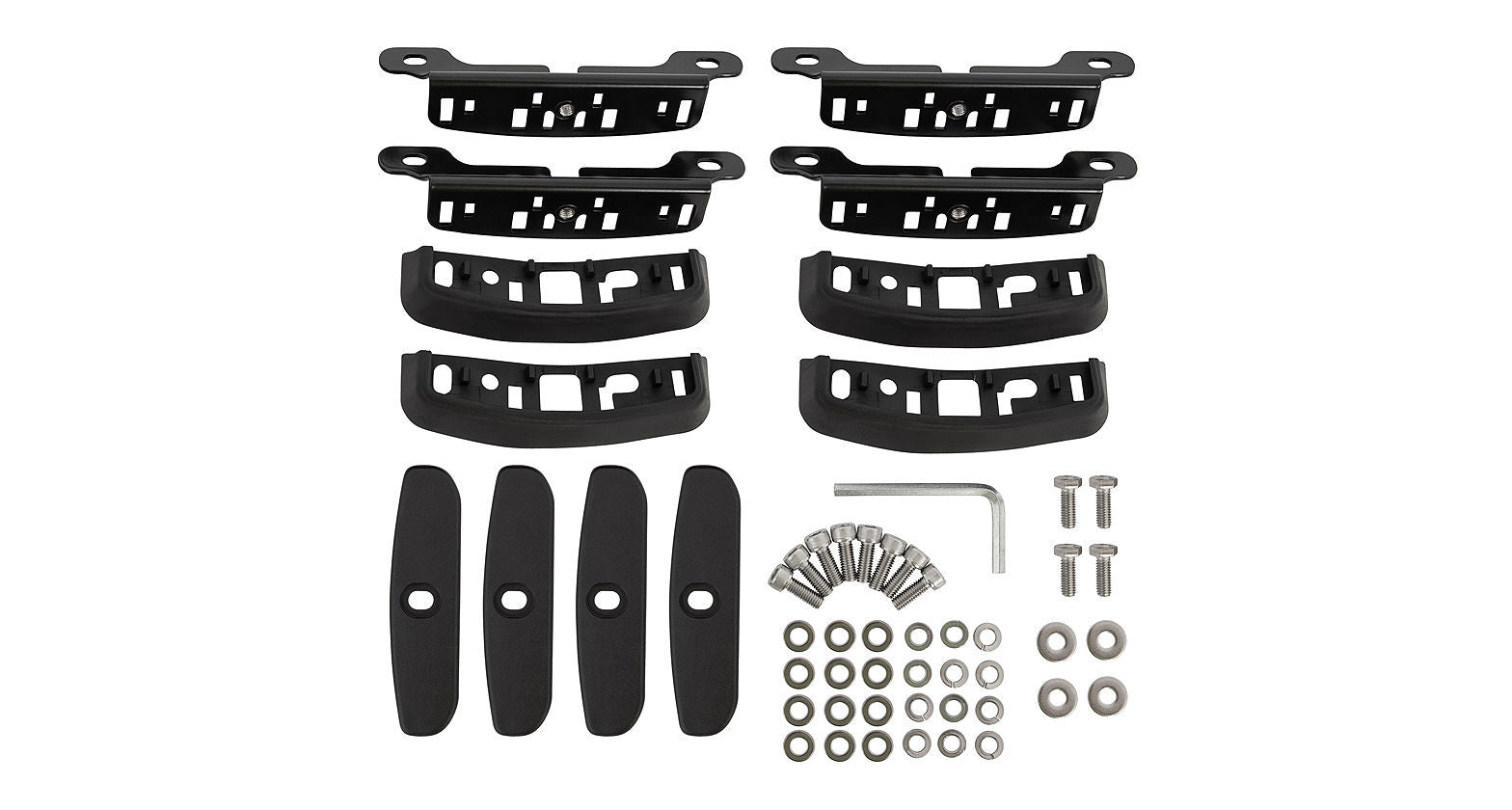 Rhino Rack RCP66-BK - RCP Base Kit (x4) for Buick Enclave 18-22