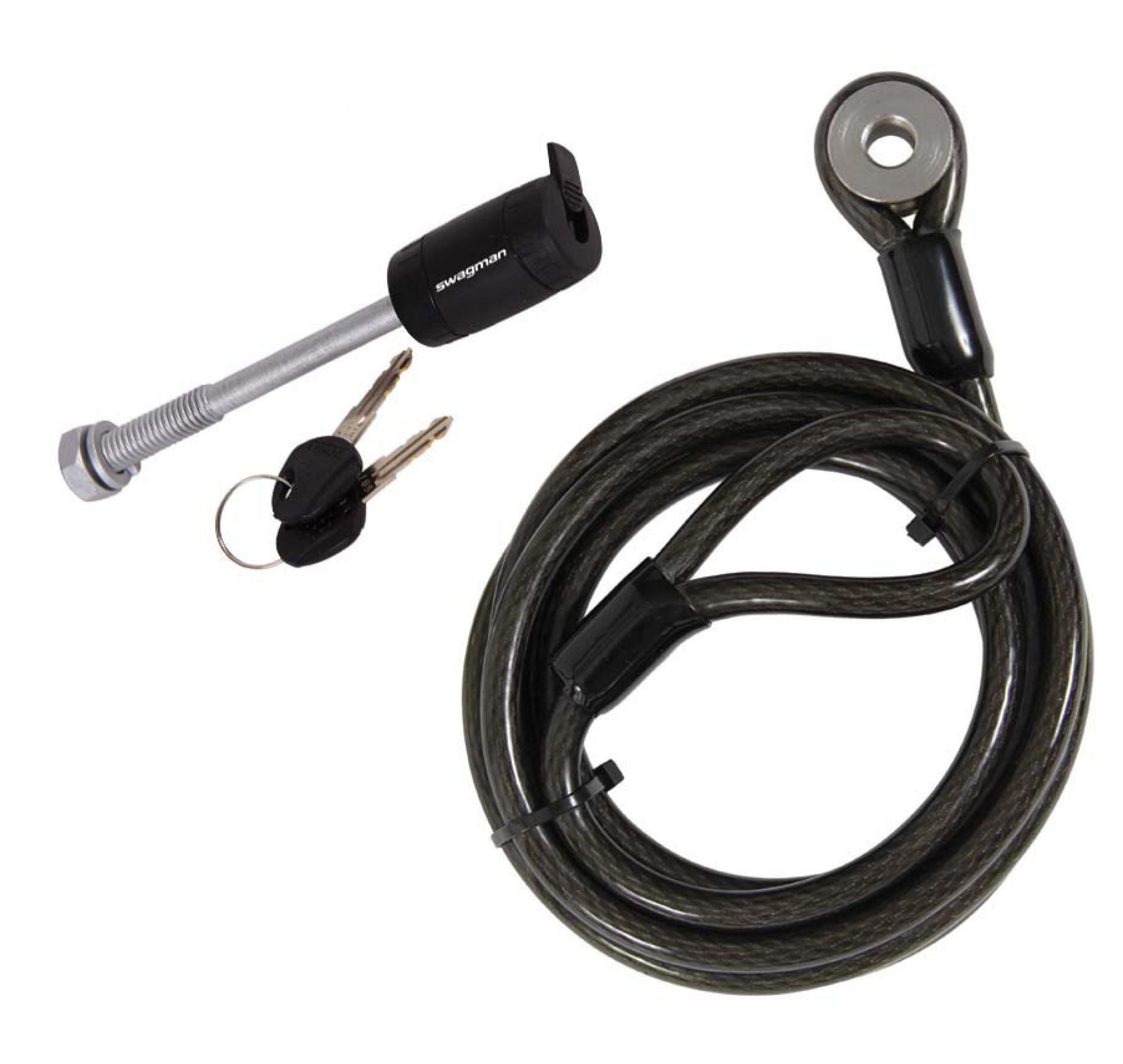 Swagman 64031 - 1/2" Locking Hitch Pin & Cable