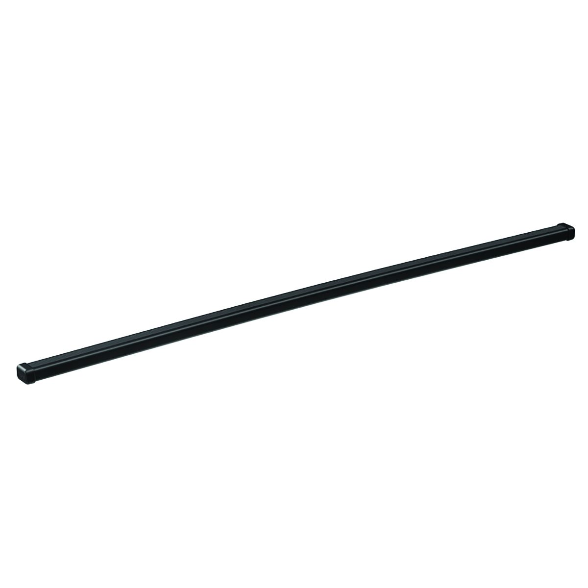 Thule 712300 - (2) Black Evo SquareBar Roof Bars (127 cm / 50")