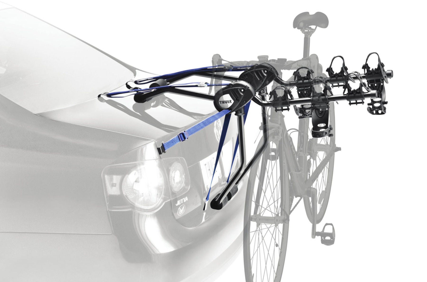 Thule 911XT - Passage Trunk Mount Bike Rack for 3 Bikes