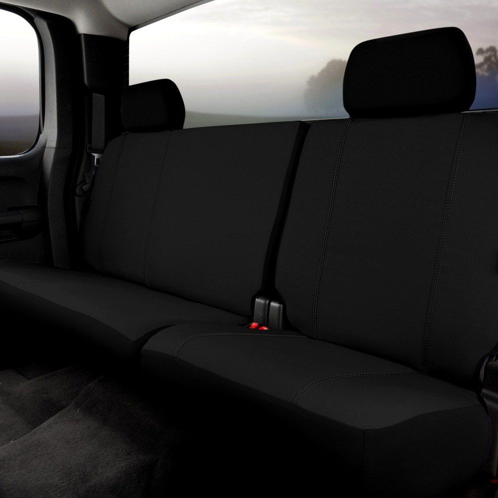 FIA® • SP82-54 BLACK • Seat Protector • Polyester custom fit truck seat covers for the heavy industrial user
