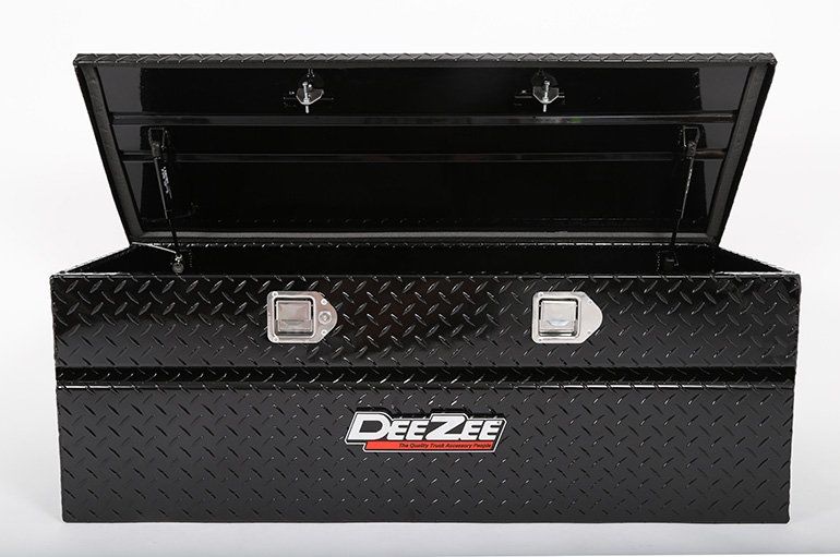 DeeZee 8546B - Red Label Portable Utility Chests – Black