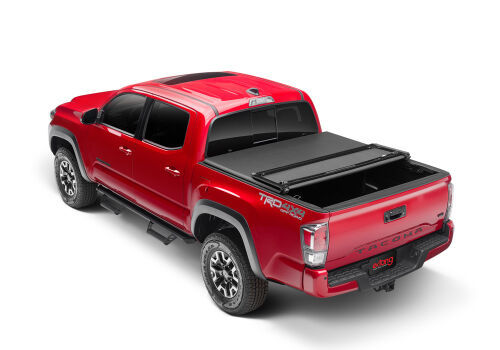 Extang® • 90466 • Trifecta ALX • Soft Tri-Fold Tonneau Cover • Toyota Tundra 6'7" 14-21 with Deck Rail System
