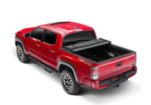 Extang® • 90466 • Trifecta ALX • Soft Tri-Fold Tonneau Cover • Toyota Tundra 6'7" 14-21 with Deck Rail System