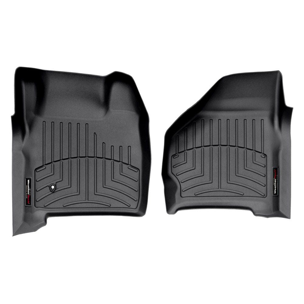 Weathertech® • 440021 • FloorLiner • Molded Floor Liners • Black • First Row • Ford F-250/350 99-07, 450/550 02-07, Excursion 00-05