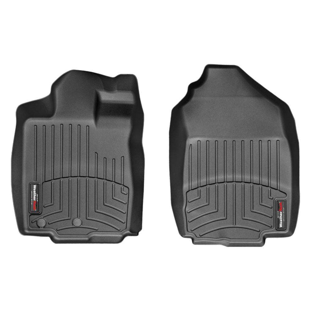 Weathertech® • 442991 • FloorLiner • Molded Floor Liners • Black • First Row • Ford Fusion, Lincoln MKZ 10-12 / Mercury Milan 10-11