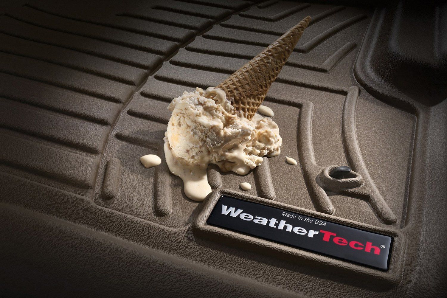 Weathertech® • 4417462 • FloorLiner • Molded Floor Liners • Black • Rear • Honda HR-V 2023