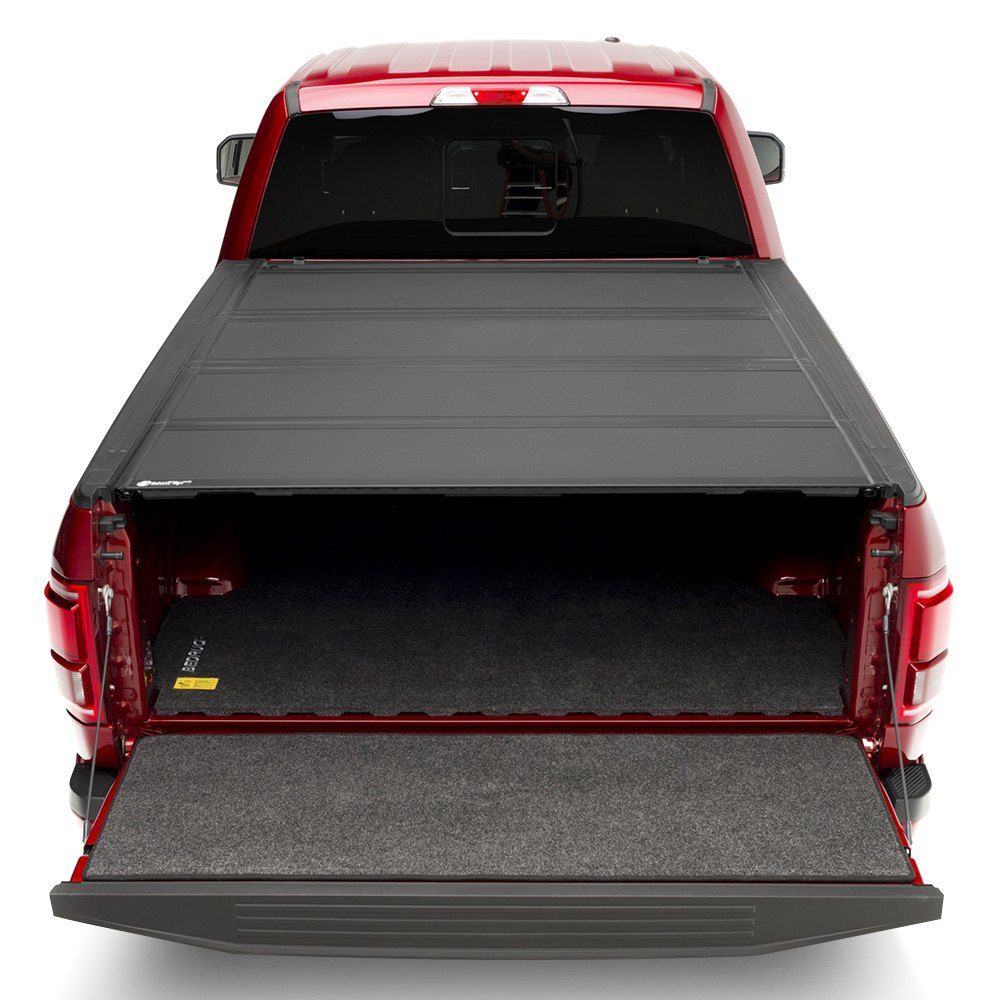 BAK® • 448427 • BakFlip MX4 • Premium Folding Tonneau Cover • Toyota Tacoma 6'2" 16-23 with Deck Rail System