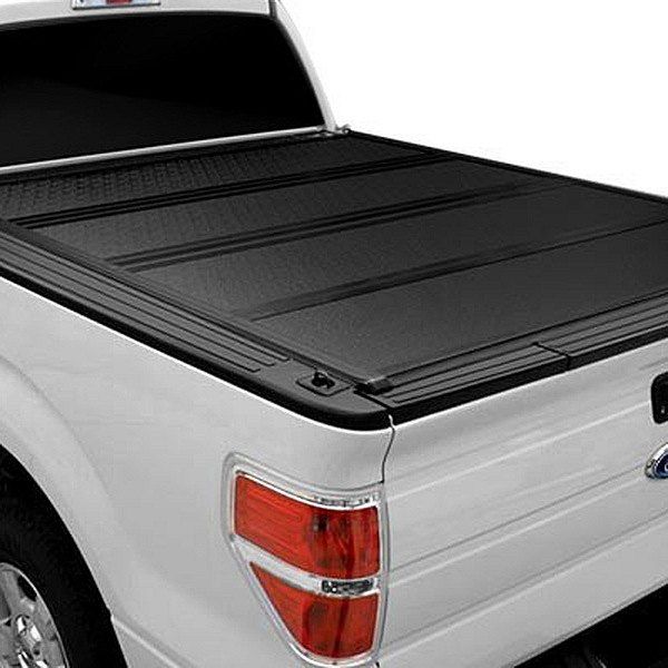 BAK® • 226411 • BAKFlip G2 • Hard Folding Tonneau Cover • Toyota Tundra 8' 07-21 without Deck Rail System and without Trail Special Edition Storage Boxes