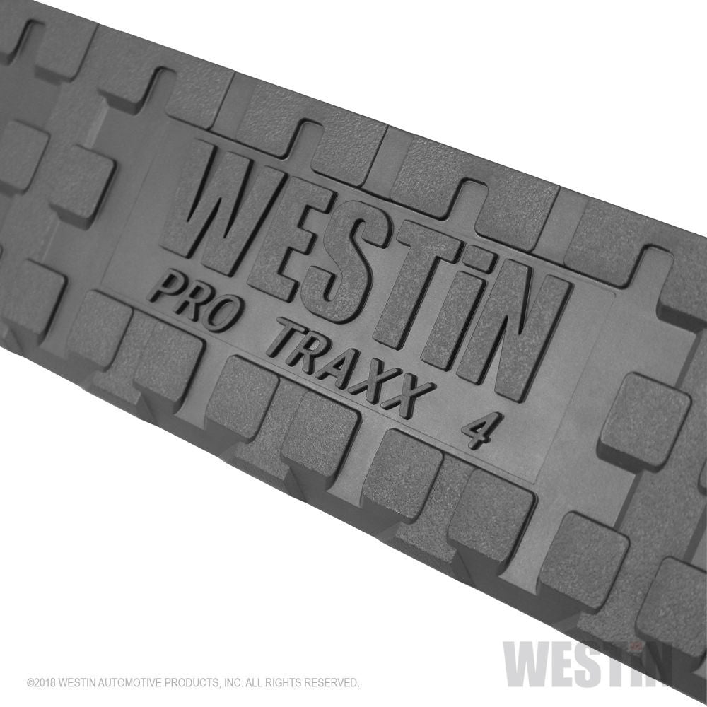 Westin 21-23715 - Pro Traxx 4" Oval Nerf Step Bars for Chevrolet Silverado / GMC Sierra 1500 14-19  2500/3500 15-19 Double Cab