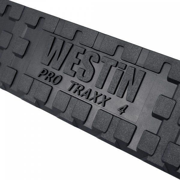 Westin 21-23725 - Pro Traxx 4" Oval Nerf Step Bars for Chevrolet Silverado / GMC Sierra 1500 14-18  2500/3500 15-19 Crew Cab